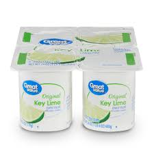 It's low in fat, sugar and fuss. Great Value Key Lime Low Fat Original Yogurt 4 6 Oz Cups Walmart Com Walmart Com