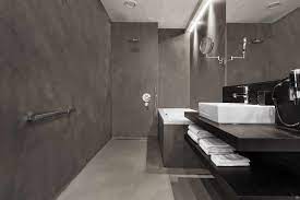 Fugenlose design boden fugenloser putz im bad beton cire dusche. Aus Einem Guss Nahtlose Flachen Mit Mineralstoffen Bulling Bad Und Heizung Pforzheim