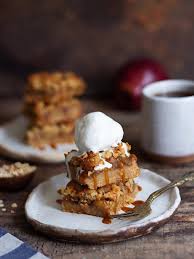 Cut in 1 cup of butter (2 sticks, softened) and mix until. Healthy Apple Oatmeal Bars Archives Bake With Shivesh