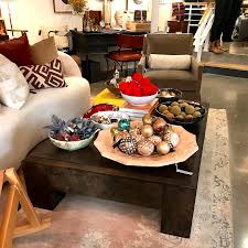 Perfect for small spaces, this coffee table has the homespun charm of a handcrafted stool that's been in the family for generations. One Kings Lane Soho Nyc Kara Mann Coffee Table Holiday Decor Laurel Home
