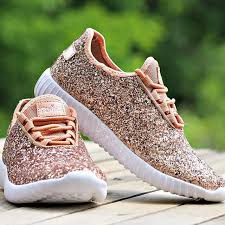 Black And Rose Gold Tennis Shoes Glitter Bomb Sneakers Rose Gold Preorder Glitter Tennis Shoes Rose Gold Shoes Glitter Shoes