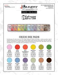 12 New Distress Oxide Colors Tim Holtz