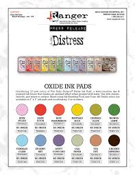 12 New Distress Oxide Colors Tim Holtz