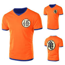 T shirt dragon ball z orange. Anime Goku Dragon Ball Z Orange Costume Short Sleeve T Shirt Shopee Philippines