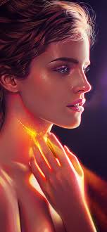 Emma Watson Wallpaper 4K, Aesthetic, American actress