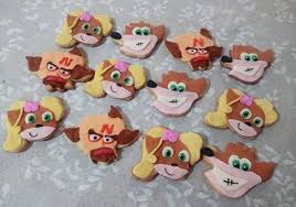 Crash Bandicoot Cookies Crashbandicoot Cookies Crash Bandicoot Thomas Birthday 4th Birthday Parties