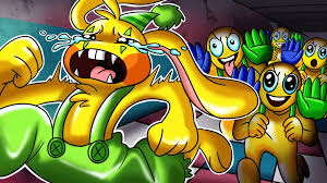 buzz gems] 1000 players vs bunzo bunny who is win poppy playtime chapter 2  animation watch online