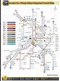 The system currently consists of 11 fully operating rail lines; Hiproperty Com Greater Kl Klang Valley Integrated Transit Map