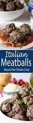 Italian Meatballs Recipe Recipes Italian Style Meatballs Italian Meatballs