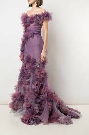 Marchesa Ombre Texture Organza Gown Shopstyle Evening Dresses