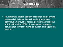 20200827 soal dan jawaban uas penganggaran perusahaan. Contoh Soal Anggaran Neraca