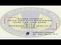 Check spelling or type a new query. Trick 6 Perbandingan Senilai 3 Variabel Tpa Usm Stan Youtube