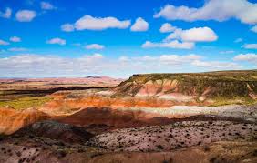 Painted desert inn is a lodge complex in the petrified forest national park in eastern arizona. The Painted Desert Where Rocks Morph Into Fiery Color