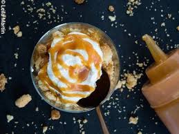 Verrine Pommes Caramel Au Beurre Sale Crumble Chantilly Mascarpone Vanille Je Vais Vous Cuisiner Pomme Caramel Verrine Pomme Dessert Pomme Caramel