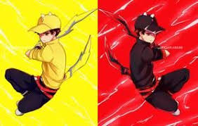 Lihat ide lainnya tentang animasi, kartun, gambar. Boboiboy Petir N Halilintar By Afiqaharami Boboiboy Anime Boboiboy Galaxy Anime