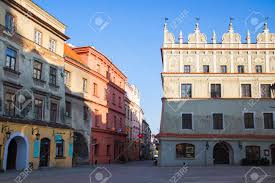 Warto również wejść na górę trzech krzyży, z której rozpościera się panorama miasteczka i doliny wisły. Grodzka Street And Rynek Square In The Old Town Of Lublin Poland Stock Photo Picture And Royalty Free Image Image 96626638
