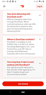Doordash, disponible en más de 7,000 ciudades de estados unidos, canadá y australia, tiene como objetivo conectar a las personas con sus posibilidades: . Doordash Driver 6 25 1 Descargar Para Android Apk Gratis