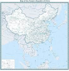 Detailed large political map of china showing names of capital city, towns, states, provinces and boundaries with neighbouring countries. Map Of China Maps Of City And Province Travelchinaguide Com