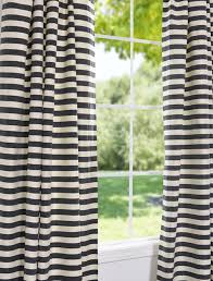 Striped Black And Cream Curtains Black And Cream Striped Curtains Curtains Drapes Curtains Cotton Curtains