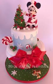 New Year Cake Cake By Branka Vukcevic Mickey Mouse Birthday Cake Christmas Cake Topper Christmas Birthday Cake