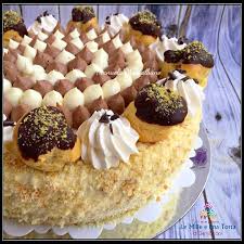 Torta Saint Honore Rivisitata Con E Senza Bimby Ricetta Torte Ricette Ricette Dolci