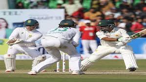SA faces Pakistan on day two of first Cricket test match in Lahore