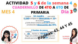 Maybe you would like to learn more about one of these? El Cuadernillo Numero De 5 De 4to Y 5to De Primaria Presentacion Del Nuevo Cambio Youtube