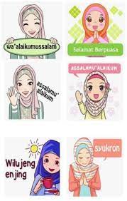 Zaman sekarang salah satu yang menjadi mudah dalam berkomunikasi lewat wa, bisa telfon, catting kirim. Stiker Wanita Berhijab For Android Apk Download