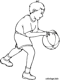 — les enfants seuls savent ce qu'ils cherchent, fit le petit prince. Coloriage Dessin Enfant Joue Au Basket Ball Dessin Basketball A Imprimer