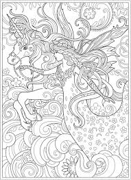 The unicorn is understood to be a gentle, magical animal. 6 Magical Fairy Coloring Pages Stamping