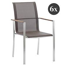 Amazon De 6x Zebra Stapelsessel Campus Taupe Zebra Sessel