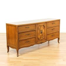 John Stuart French Provincial Long Dresser Loveseat Vintage Furniture Los Angeles Furniture Vintage Furniture Long Dresser