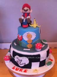 The cake mamas on instagram: Coolest Homemade Mario Brothers Cakes