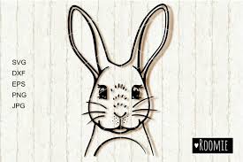 This is obviously a very simple easter bunny face to recreate because of the round head, and long pointed ears. Rabbit Bunny Face Svg Happy Easter Bunny Cut Files Cricut 1232163 Cut Files Design Bundles