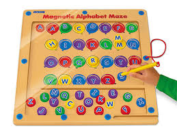 If you buy from a link, we may earn a commission. Magnetic Alphabet Maze At Lakeshore Learning