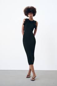 We did not find results for: Ruffled Knit Dress Black Zara United States