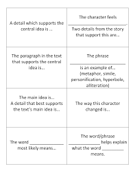 The essentials  what is the central idea of a text and how does one determine the central idea? Http Www Pobschools Org Cms Lib Ny01001456 Centricity Domain 607 Fiction 20game 20cards 20 20grade 203 Pdf