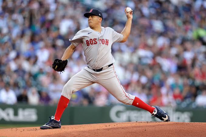 Red Sox start west coast trip strong with deep no-hit bid by Ranger Suarez