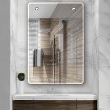 Some people have an total enhancing style throughout their homes, and also some people embellish each space in different ways. Frameless Vanity Mirrors Bathroom Mirrors The Home Depot