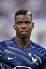 Paul Pogba of France reacts during warmup before the UEFA Nations...