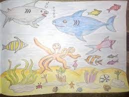 جائزة او مكافاة الجسر كلام فارغ تعليم رسم قاع البحر للاطفال -  itihaskekarigar.com
