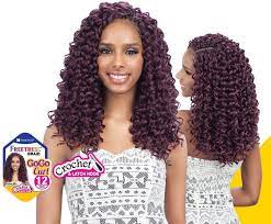 Freetress Synthetic Braiding Hair Gogo Curl Braid 12 Fishtail Braid Hairstyles Diy Hairstyles Braided Hairstyles