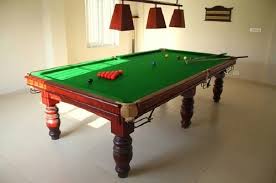 Now that's for the table itself, without taking into account the added area that's required to be able to play. Medium Size Snooker Table At Rs 85000 Set à¤¸ à¤¨ à¤•à¤° à¤Ÿ à¤¬à¤² à¤¸ Billi Edge Manufacturing Company Coimbatore Id 3870783791