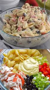 Crab Pasta Salad Kelly Repassante Recettes De Cuisine Salade De Pates Salade De Crabe
