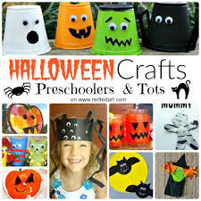 These projects are more cute than scary. 37 Cute Easy Halloween Crafts For Toddlers And Preschool Red Ted Art Make Crafting With Kids Easy Fun