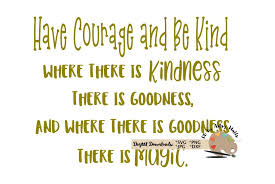 This svg is ideal for making unique and fun items and you can make so many different things with it. Have Courage And Be Kind Svg Cut File Cinderella Quote Svg 127733 Svgs Design Bundles