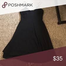 Express Spaghetti Strap Midi Dress W Built In Bra Black With Adjustable Spaghetti Straps Built In Bra Empire Waist Kn Clothes Design Dresses Express Dresses