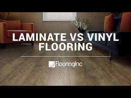 Vinyl flooring is all synthetic, so it can go anywhere. Laminate Vs Vinyl Flooring Flooring Inc Vinyl Flooring Vinyl Plank Flooring Vinyl Flooring Kitchen