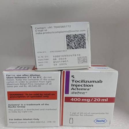 Actemra 400mg/20ml (Tocilizumab Injection) Supplier, Actemra 400mg/20ml (Tocilizumab Injection) Price