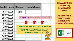 Untuk kebawahnya tinggal mendrag tanda pada pada kolom c4 yang sudah ada jawaban benarnya. Fungsi If Di Excel Belajar Cepat Mudah Youtube